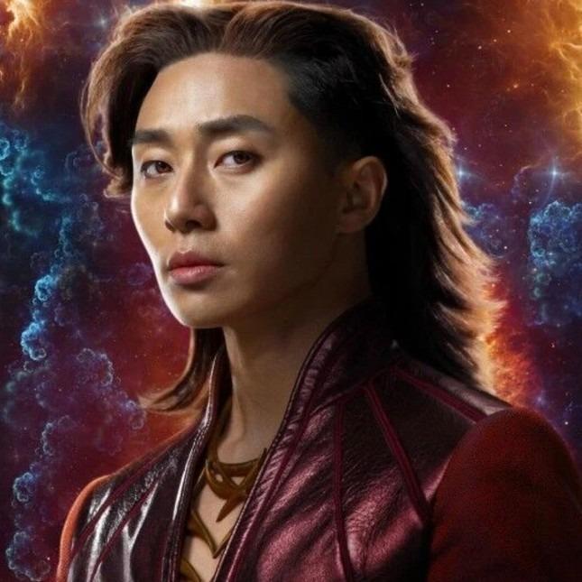 Park Seo Joon gây cười vì tạo hình phim Marvel, diễn chưa đến 3 phút-2