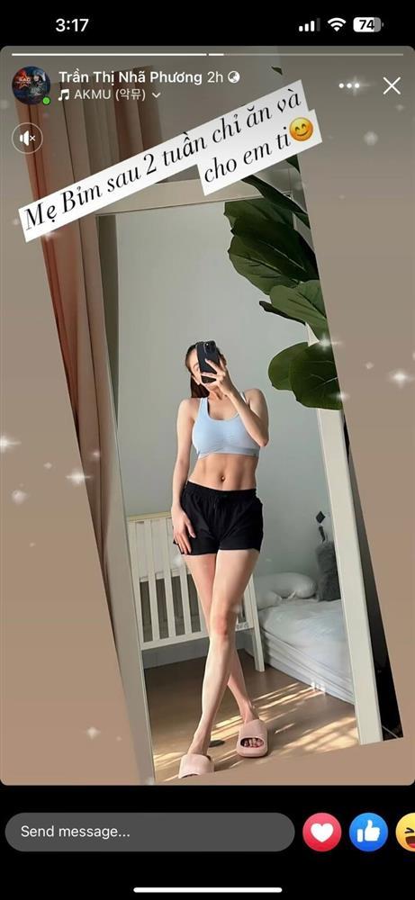 Nhã Phương tiết lộ bí kíp lấy lại vóc dáng thần tốc sau 2 tuần sinh con-2