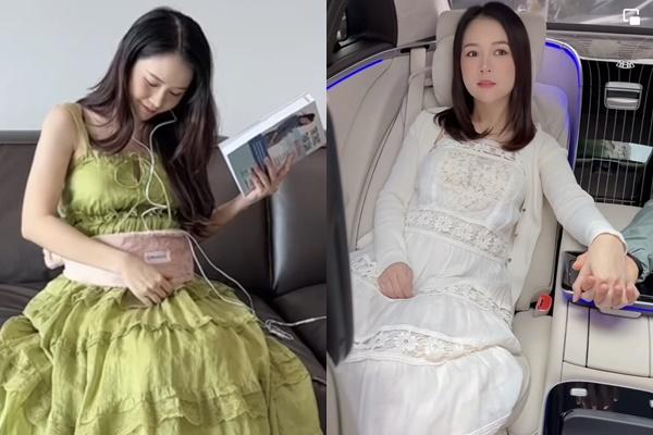 Sam khoe bụng bầu vượt mặt, nhan sắc những tháng cuối thai kỳ thế nào?-4