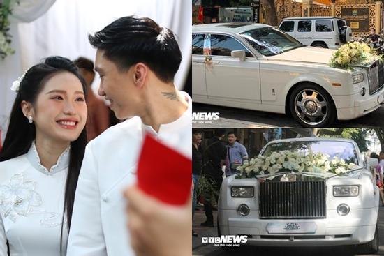 Cận cảnh siêu xe gần 50 tỷ đồng đưa Đoàn Văn Hậu đón cô dâu Doãn Hải My