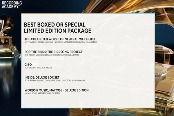 Một đại diện Việt Nam vinh dự được đề cử tại Grammy 2024-1