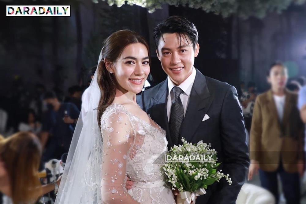 Cặp sao đẹp nhất Thái Lan hôn nồng cháy trong đám cưới cổ tích-2