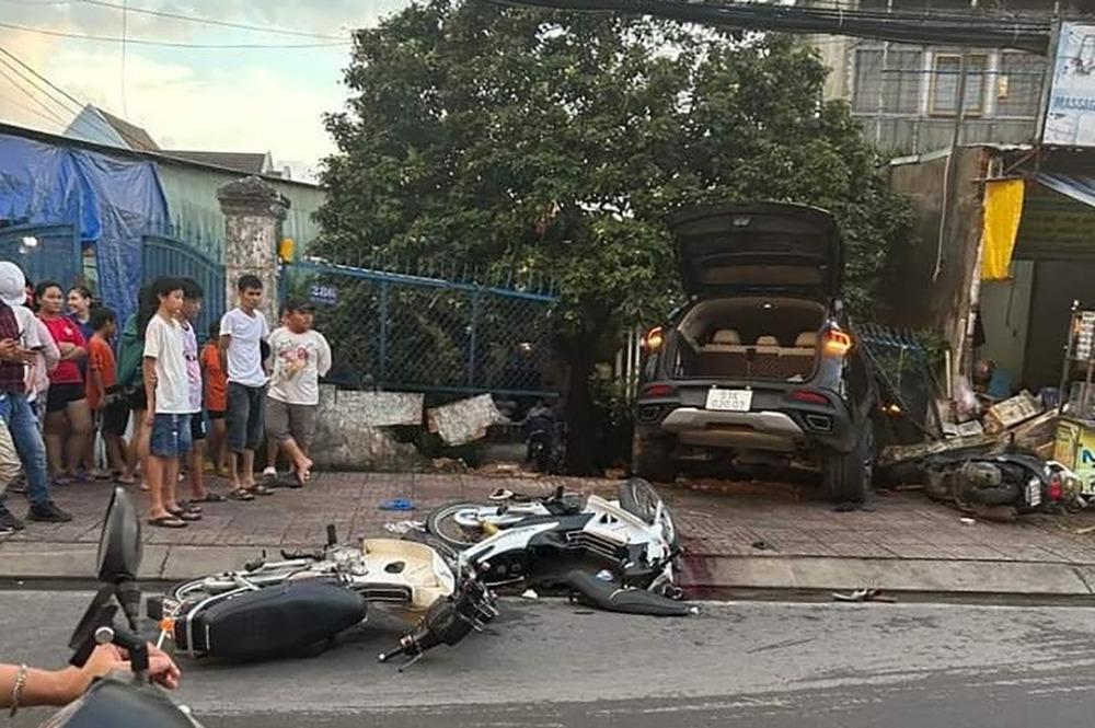 Tài xế gây tai nạn liên hoàn ở Thủ Đức thừa nhận vừa nhậu xong-1