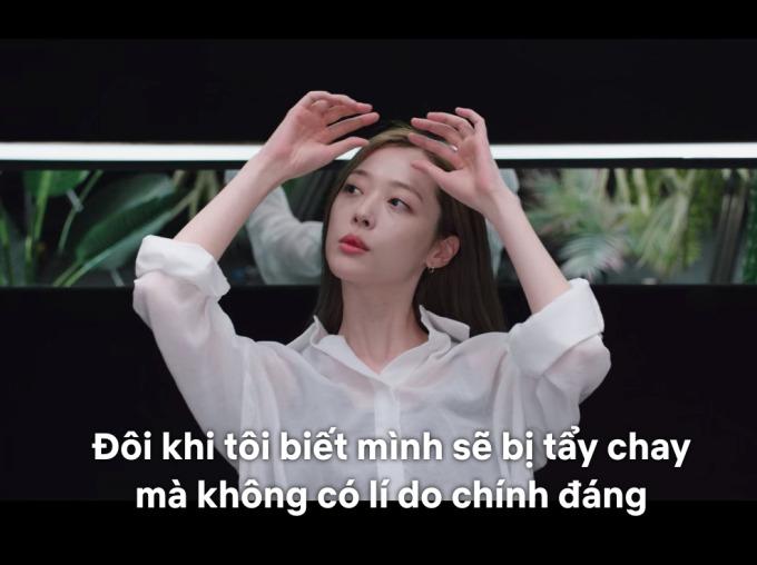 Sulli giãi bày chuyện bị ném đá vì không mặc nội y trong phim tài liệu cuối-1