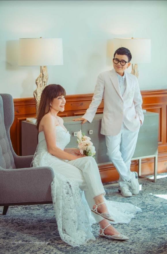 Thanh Hà tự tay tổ chức sinh nhật cho Phương Uyên, còn ngọt ngào gọi bạn đời là chồng-1