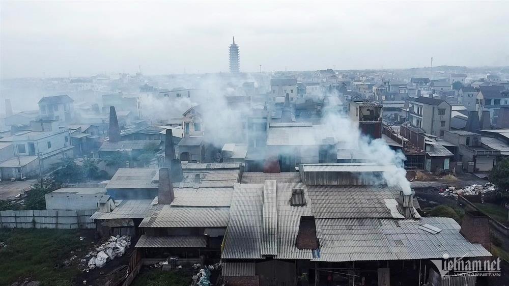 Làng tỷ phú ở Bắc Ninh chìm trong khói bụi, xỉ thải nhôm-4
