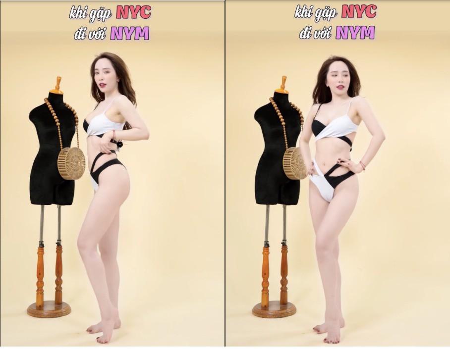 Chẳng cần bikini, Quỳnh Nga vẫn gợi cảm vô ngần với quần short, áo quây đi biển-6
