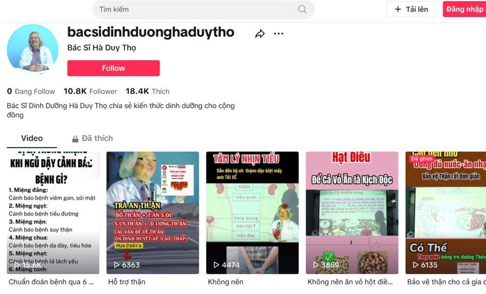 Chiêu thức thao túng tâm lý của bác sĩ Hà Duy Thọ trên Facebook, Tiktok-1