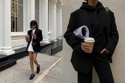Blogger Mỹ chứng minh mua blazer đen là đỉnh cao tiết kiệm: 1 mẫu mix được 10 bộ