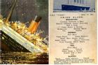 Khách ở khoang hạng nhất trên tàu Titanic trước khi bị đắm được ăn gì?