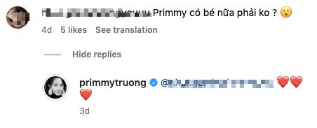 Primmy Trương - vợ thiếu gia Phan Thành đang mang thai em bé thứ 2?-3