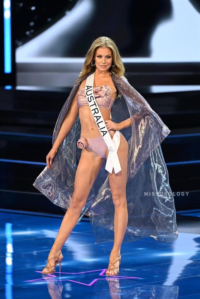 Phần thi áo tắm nóng bỏng của thí sinh Hoa hậu Hoàn vũ 2023-9