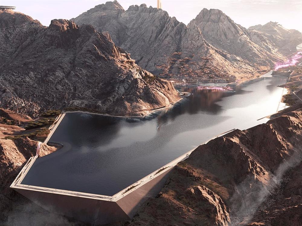 Xứ sở dầu mỏ xây khu nghỉ dưỡng trượt tuyết siêu sang giữa sa mạc khô cằn-3