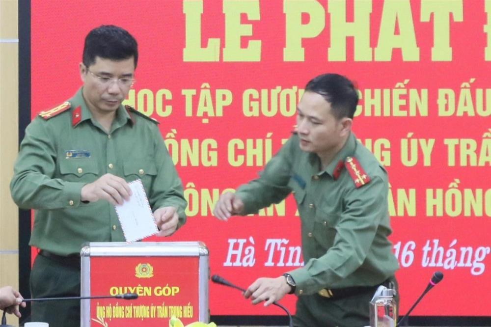 Thượng úy công an bị đâm khi làm nhiệm vụ đã không qua khỏi-3