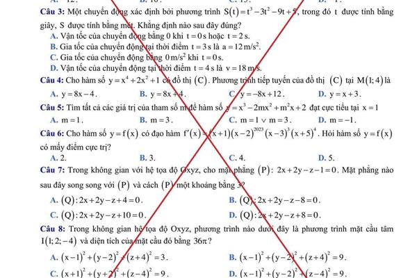 Từ năm 2025, thi tốt nghiệp THPT chỉ 4 môn-2