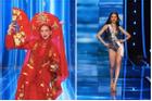 Diện trang phục hầu đồng, Bùi Quỳnh Hoa trình diễn thế nào tại Miss Universe?