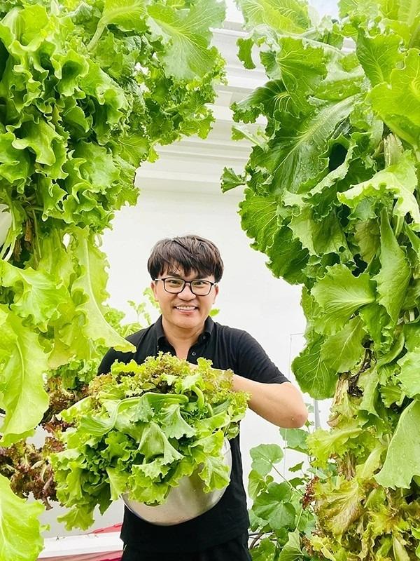 Ngắm vườn rau đủ các loại gì cũng có trong nhà MC giàu nhất Việt Nam-2