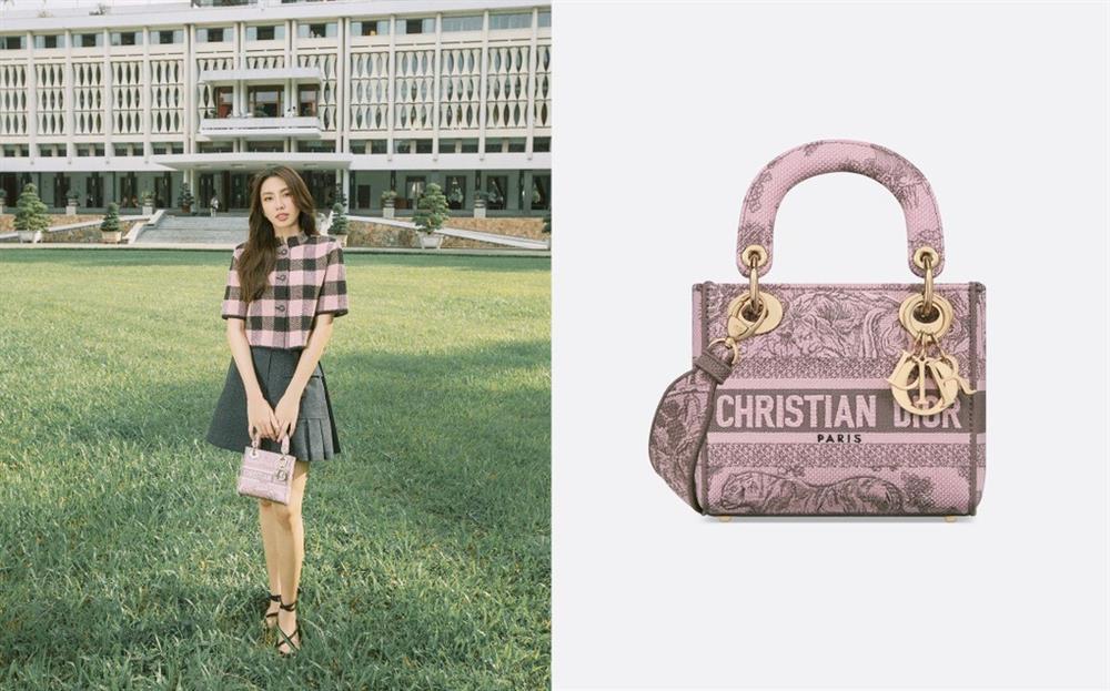Hoa hậu Thùy Tiên phối đồ sang chảnh cùng túi xách hàng hiệu-4