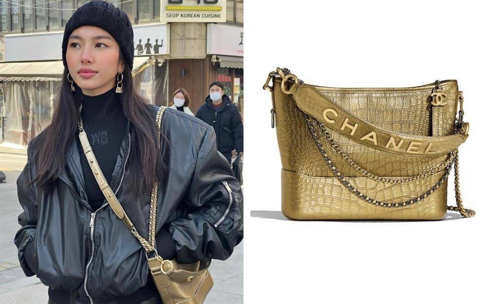 Hoa hậu Thùy Tiên phối đồ sang chảnh cùng túi xách hàng hiệu-7