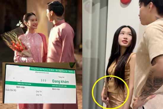 Thêm 'bằng chứng' vợ Đoàn Văn Hậu đã có tin vui hậu về chung 1 nhà, được mẹ chồng đích thân đưa đi khám thai?