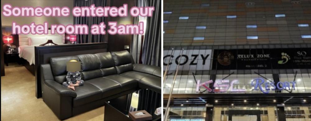 Đang ngủ trong khách sạn, người phụ nữ sốc khi phát hiện có kẻ đột nhập-1
