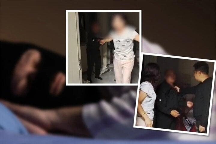 Tên trộm ngủ quên, ngáy to đến nỗi đánh thức chủ nhà-1