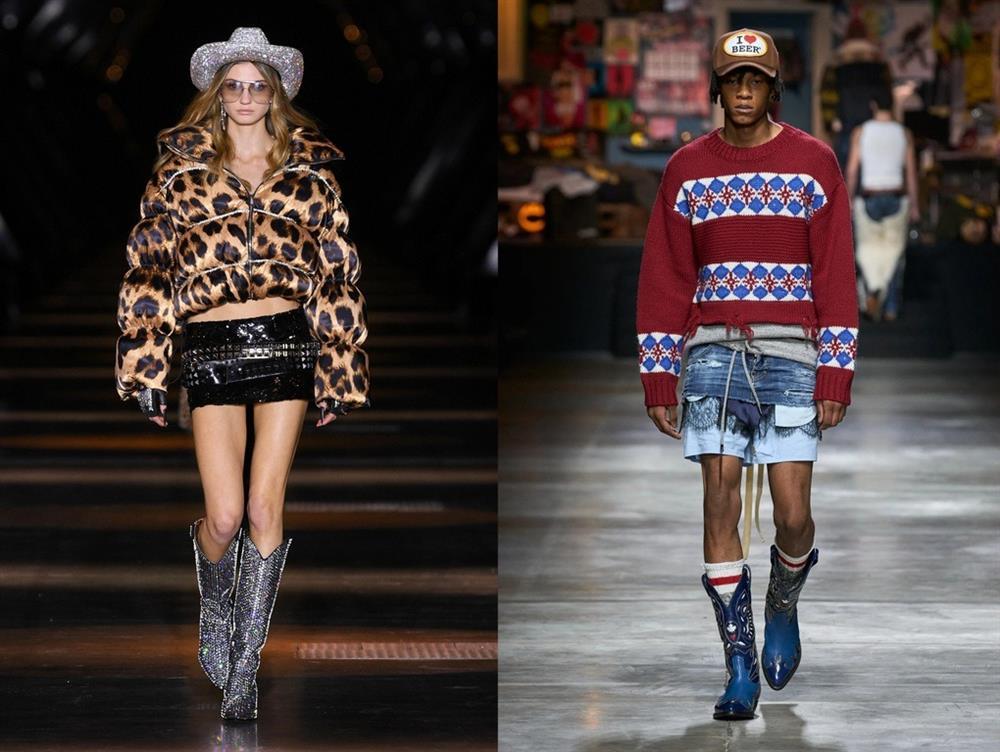 Cách phối đồ đẹp với giày boots cao bồi-1