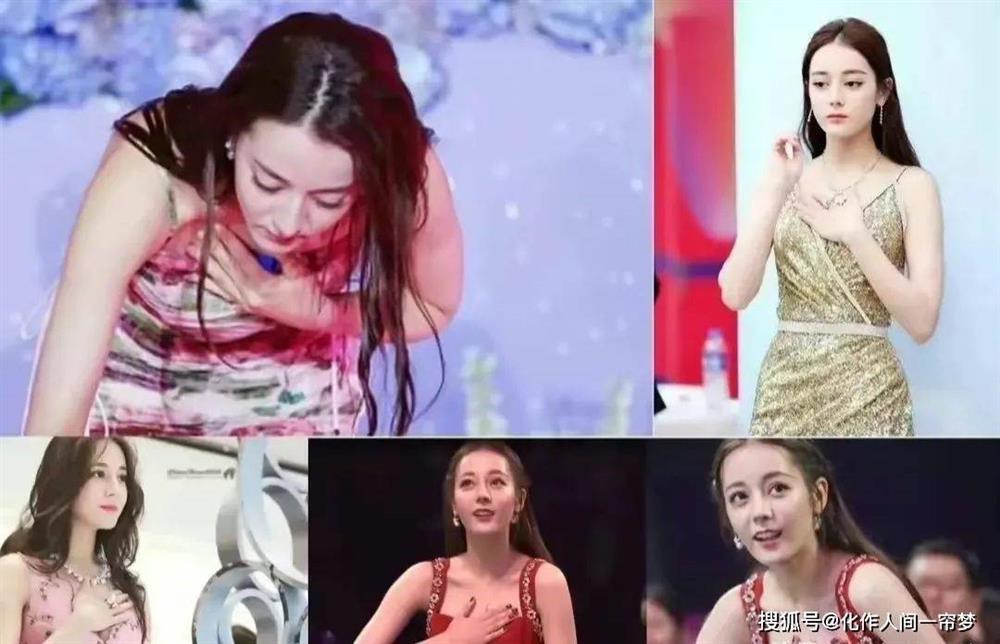 Bị chê luôn luôn dùng tay che ngực, cách đáp trả của Địch Lệ Nhiệt Ba khiến fan không hề thất vọng-2