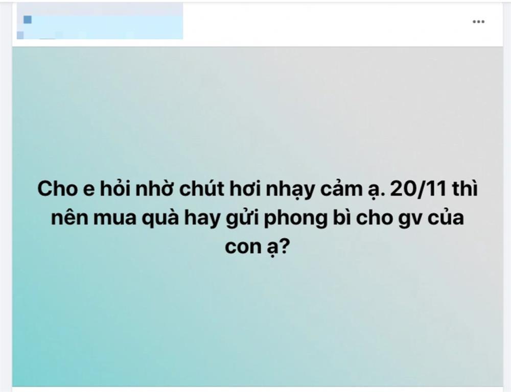 Phản đối đi phong bì giáo viên 20/11, hai vợ chồng bị đuổi khỏi nhóm-2