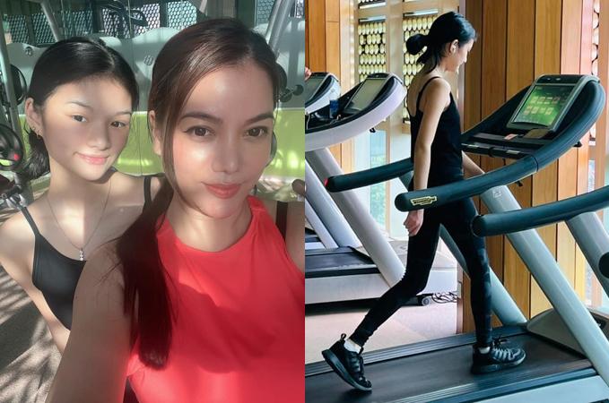 Bảo Tiên 15 tuổi nhan sắc chuẩn hoa hậu tương lai, Trương Ngọc Ánh tiết lộ bí quyết nuôi con chân dài như sếu-3