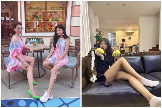 Bảo Tiên 15 tuổi nhan sắc chuẩn hoa hậu tương lai, Trương Ngọc Ánh tiết lộ bí quyết nuôi con 'chân dài như sếu'