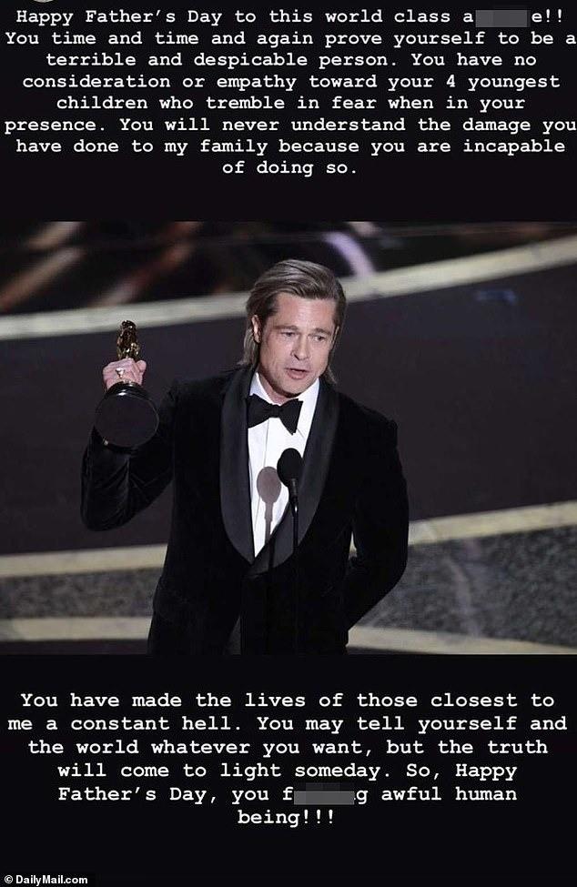 Con trai Pax Thiên chỉ trích Brad Pitt-1