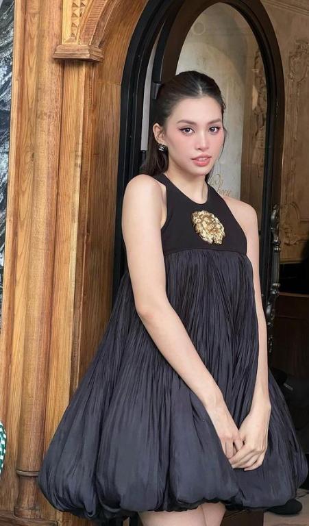 Hoa hậu Tiểu Vy nói gì sau khi bị cộng đồng mạng soi nghi vấn mang bầu?-3