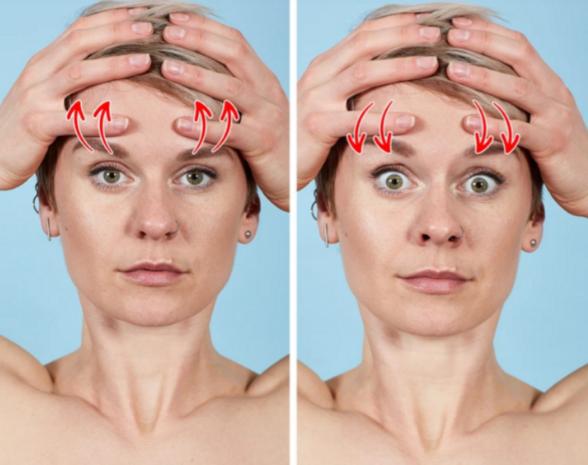 7 bài tập hiệu quả giúp loại bỏ nếp nhăn, trẻ hóa khuôn mặt, ngăn ngừa lão hóa-2