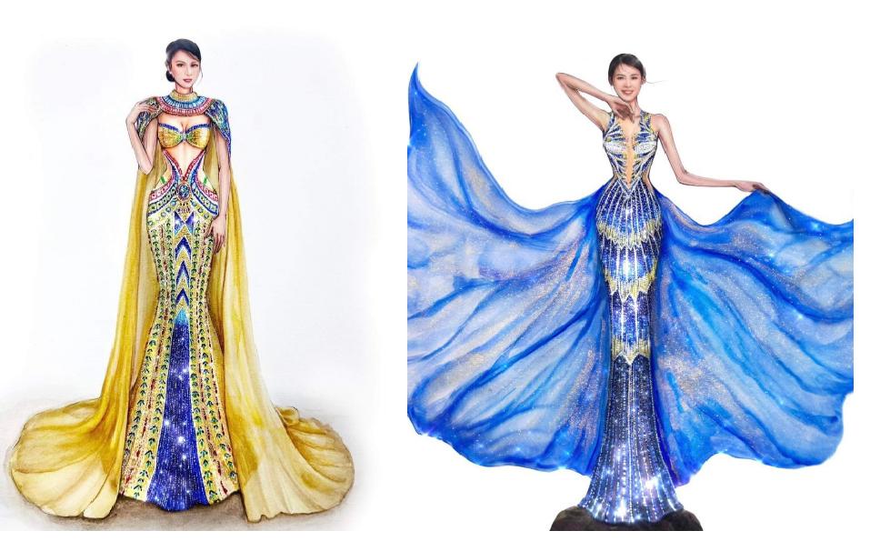 Lộ diện mẫu thiết kế đầm dạ hội của Đỗ Thị Hà tại Miss World 2021 - Tuổi  Trẻ Online