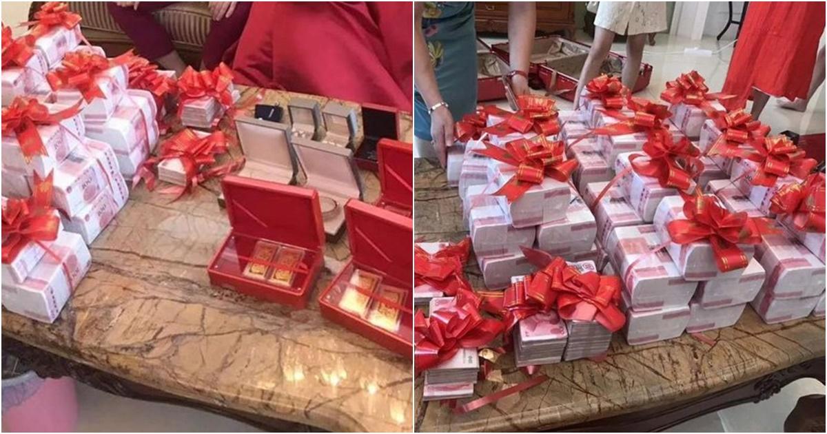 Cô dâu đi lấy chồng mang theo của hồi môn khủng, thái độ chú rể khiến cư dân mạng sốc-2