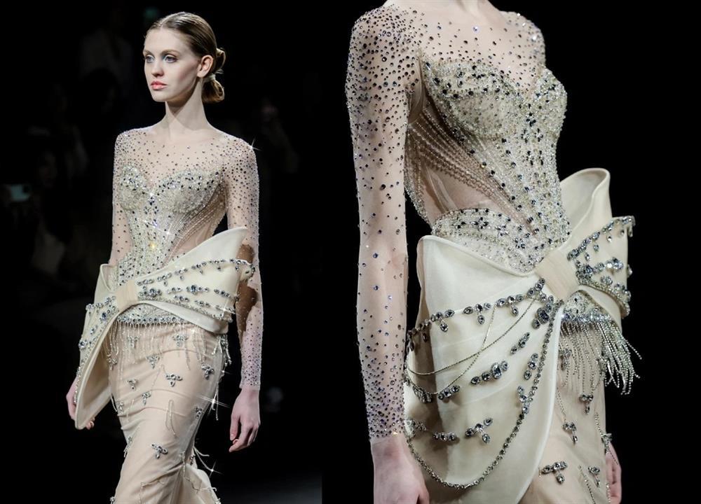 Lưu Diệc Phi diện đầm xuyên thấu của NTK Việt Nam-2