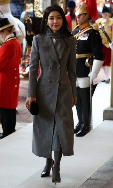 Đệ nhất Phu nhân Hàn Quốc được khen khi đứng cạnh Vương phi Kate-7