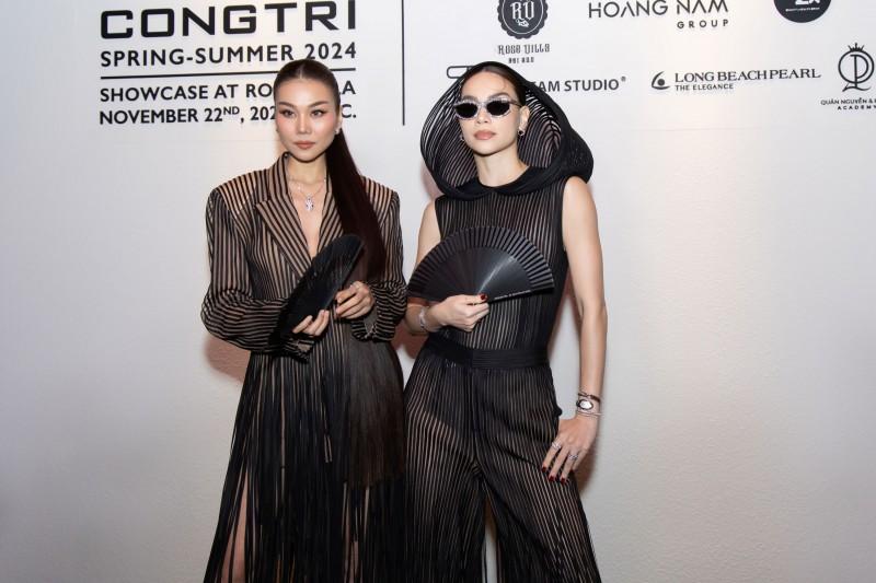 Sao Việt hội tụ sắc đen quyền lực trên thảm đỏ show diễn NTK Công Trí-1