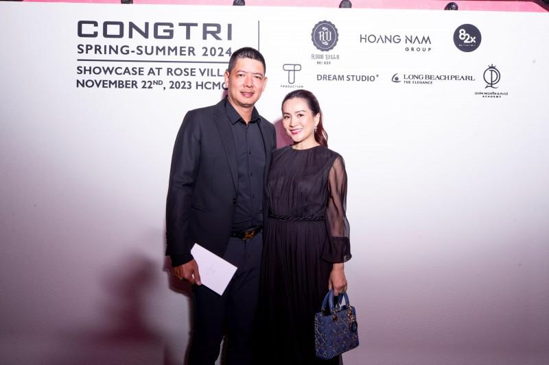 Sao Việt hội tụ sắc đen quyền lực trên thảm đỏ show diễn NTK Công Trí-7