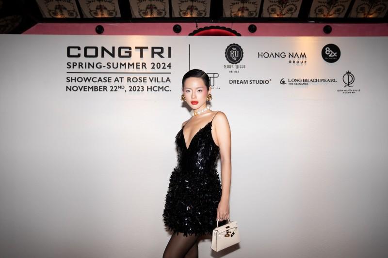 Sao Việt hội tụ sắc đen quyền lực trên thảm đỏ show diễn NTK Công Trí-8