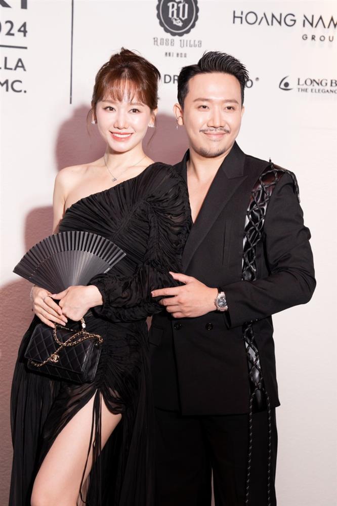 Sao Việt hội tụ sắc đen quyền lực trên thảm đỏ show diễn NTK Công Trí-3