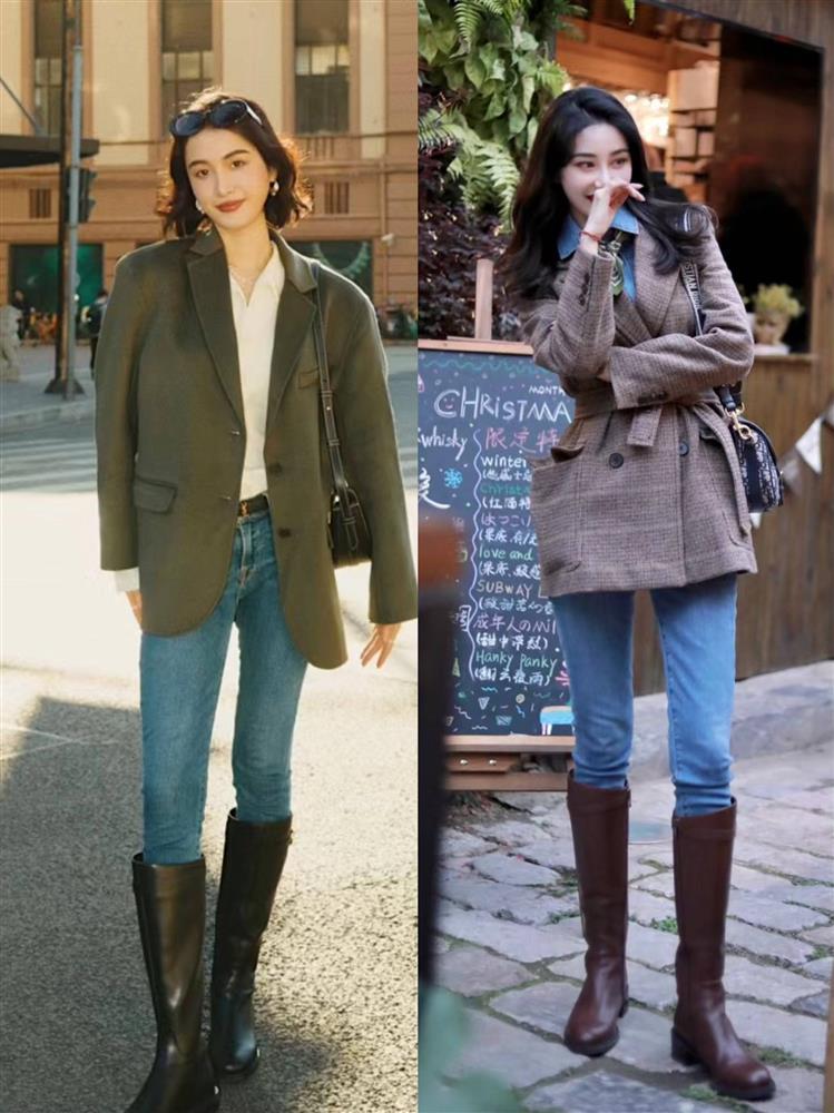 Boots cao và quần jeans: Cặp đôi khéo chân vi diệu, cứ diện là chảnh miễn bàn-2