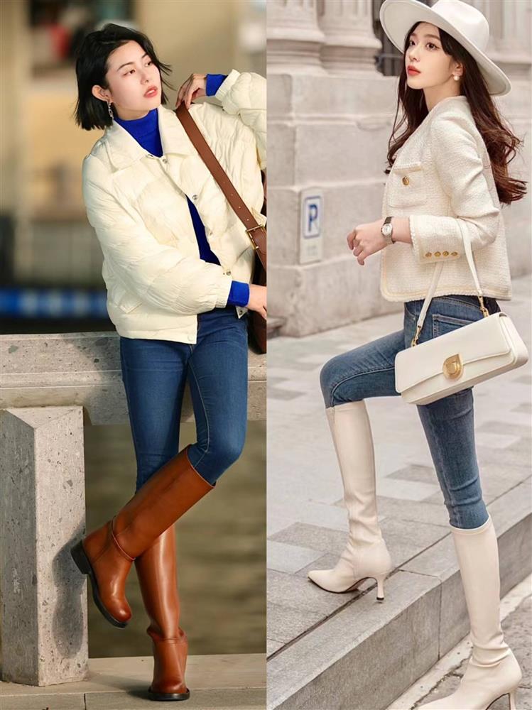 Boots cao và quần jeans: Cặp đôi khéo chân vi diệu, cứ diện là chảnh miễn bàn-3