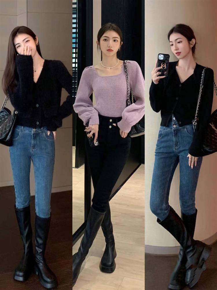 Boots cao và quần jeans: Cặp đôi khéo chân vi diệu, cứ diện là chảnh miễn bàn-4