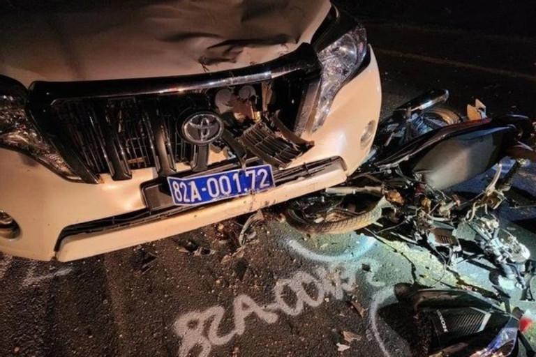 Sở NN&PTNT Kon Tum thông tin về vụ xe biển xanh gây tai nạn-1