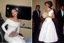 Sự trùng hợp thú vị giữa trang phục tham dự quốc yến của BLACKPINK và công nương Diana