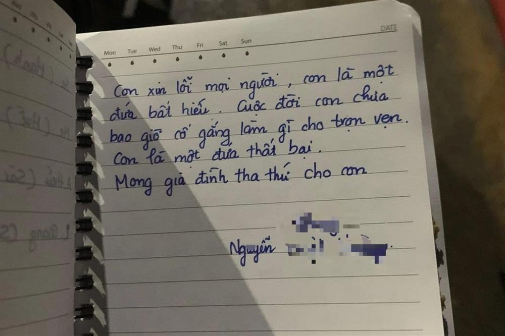 Nam thanh niên nhảy cầu, để lại lời nhắn con là một đứa thất bại-2