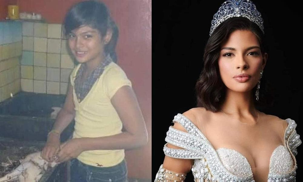 Hình ảnh hoa hậu nhặt lông gà mưu sinh gây chú ý-1