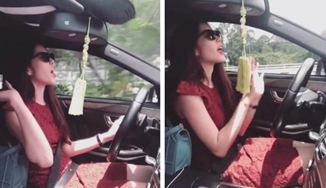 Lê Dương Bảo Lâm có hành động gây tranh cãi khi đang chạy xe trên đường phố-2